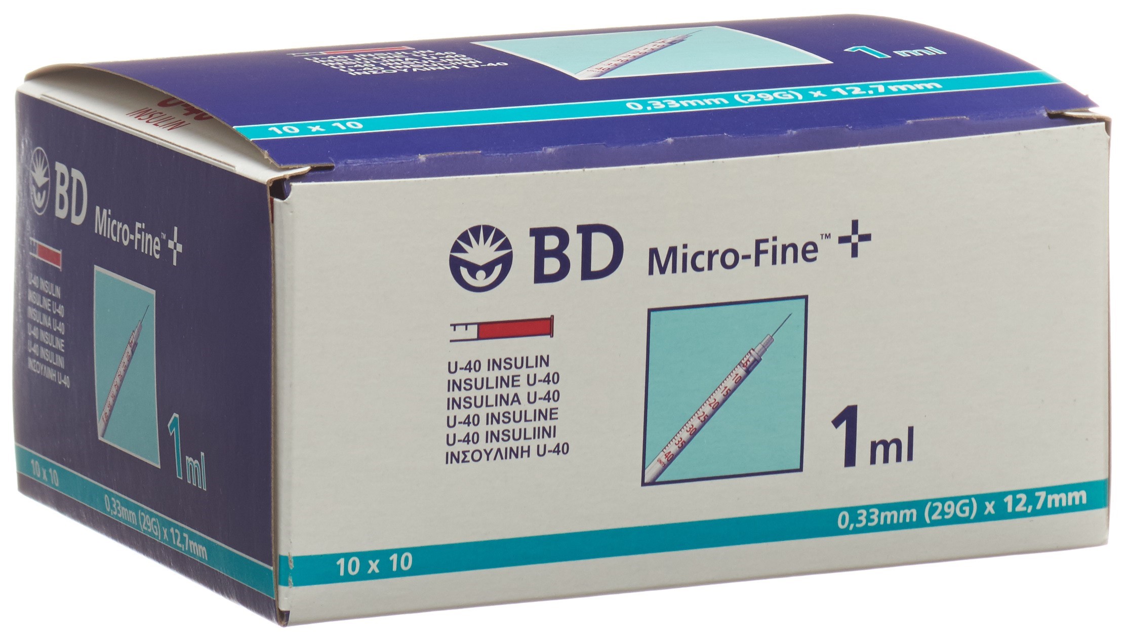 BD Micro-Fine+ Insulin Spritze
