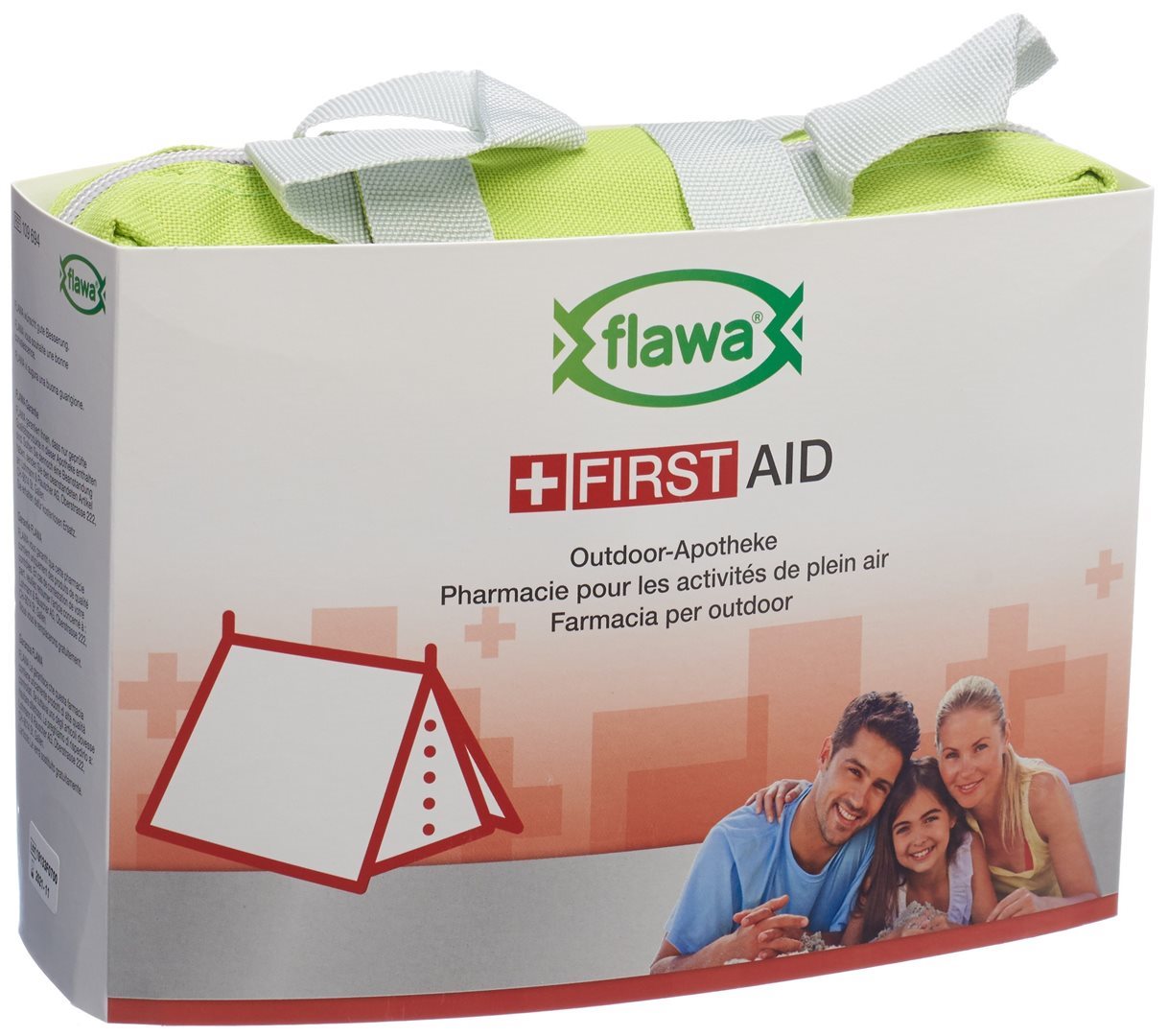 flawa Outdoor-Apotheke Etui lime