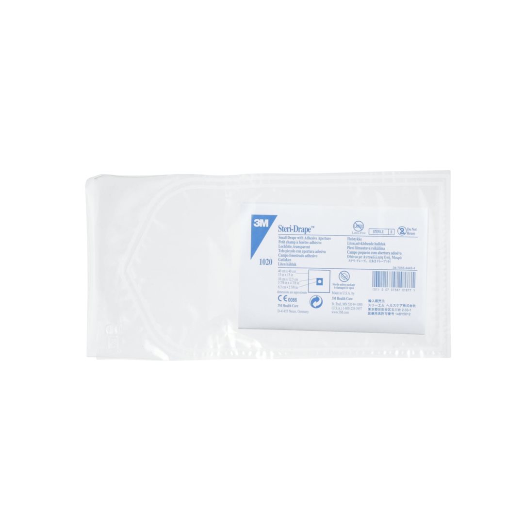 3M Steri-Drape Lochtuch 40x40cm transparent selbstklebend