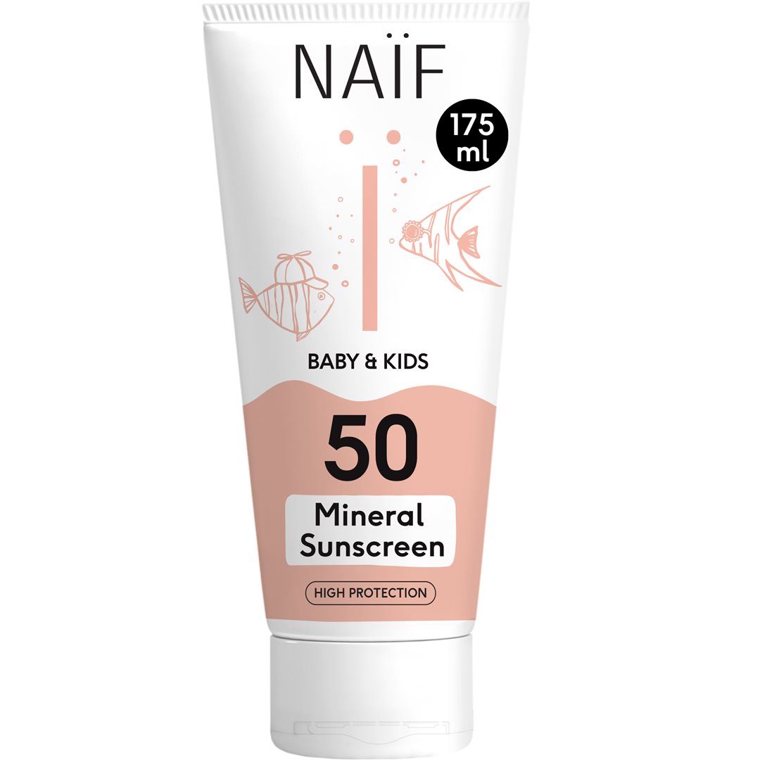 Naïf Baby & Kids Mineral Sunscreen SPF50