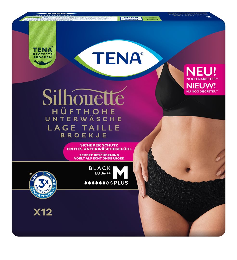 TENA Silhouette Plus M 75-100cm black