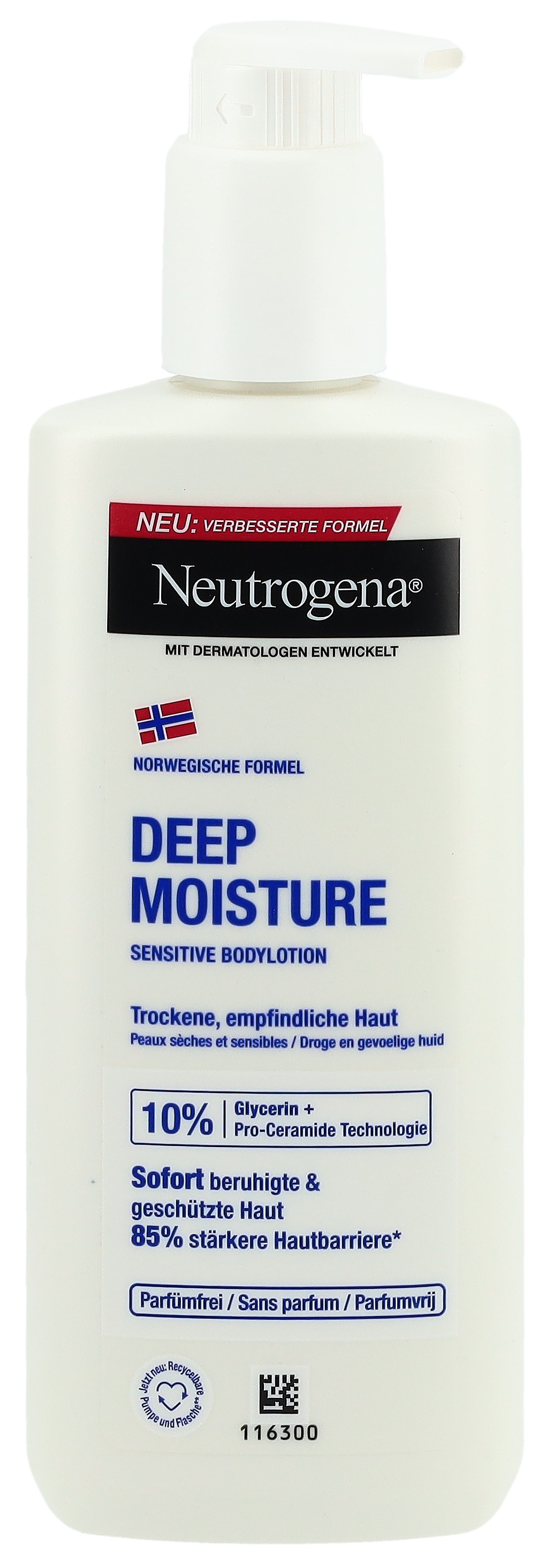 Neutrogena Body Lotion Deep Moisture Sensitive