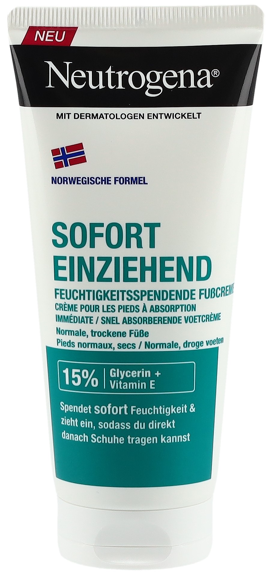 Neutrogena Fusscreme sofort einziehend