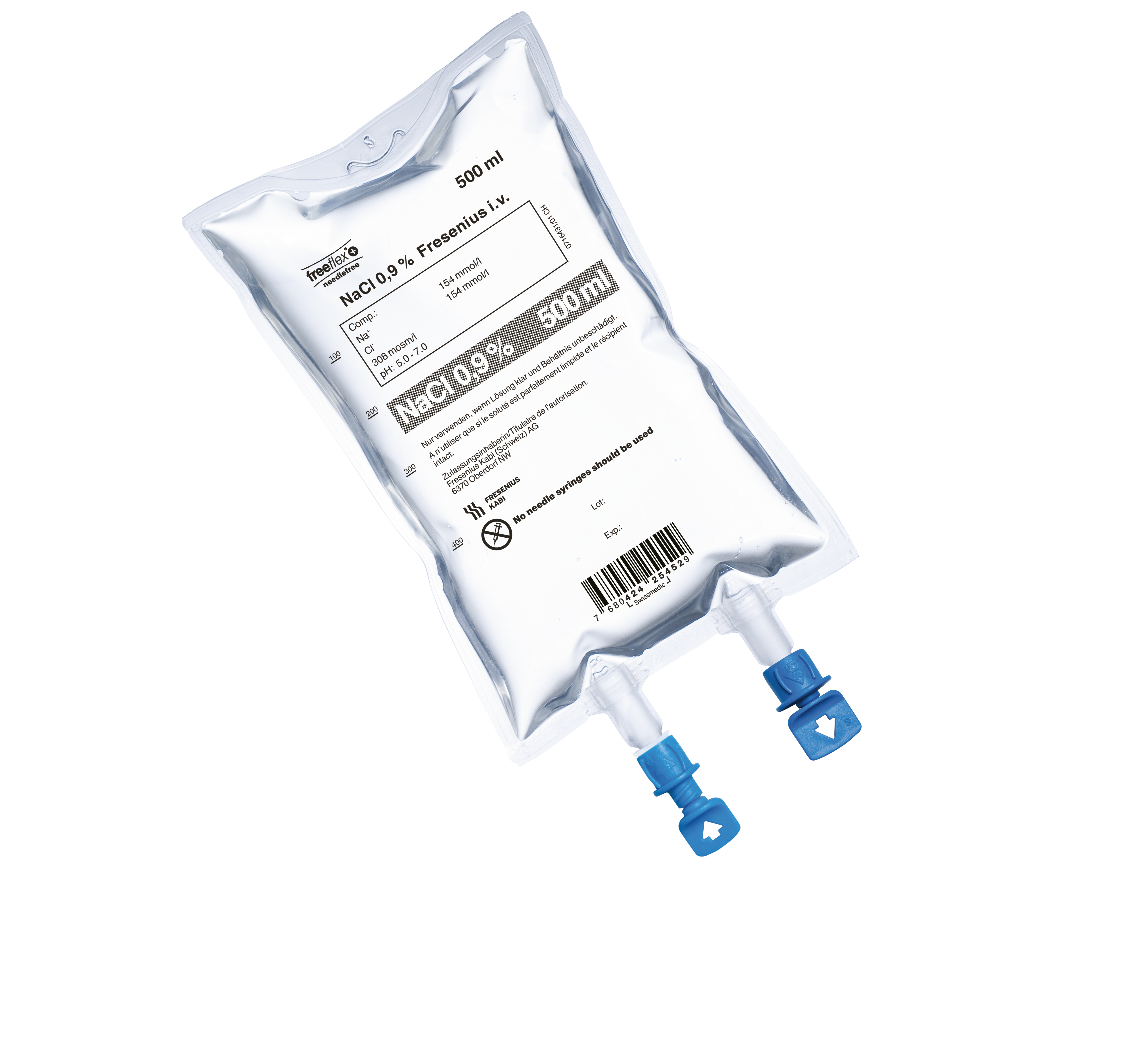 NaCl Fresenius 0.9 % 500ml Freeflex +
