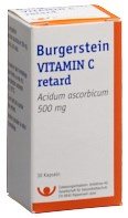 Burgerstein Vitamine C caps ret 500 mg