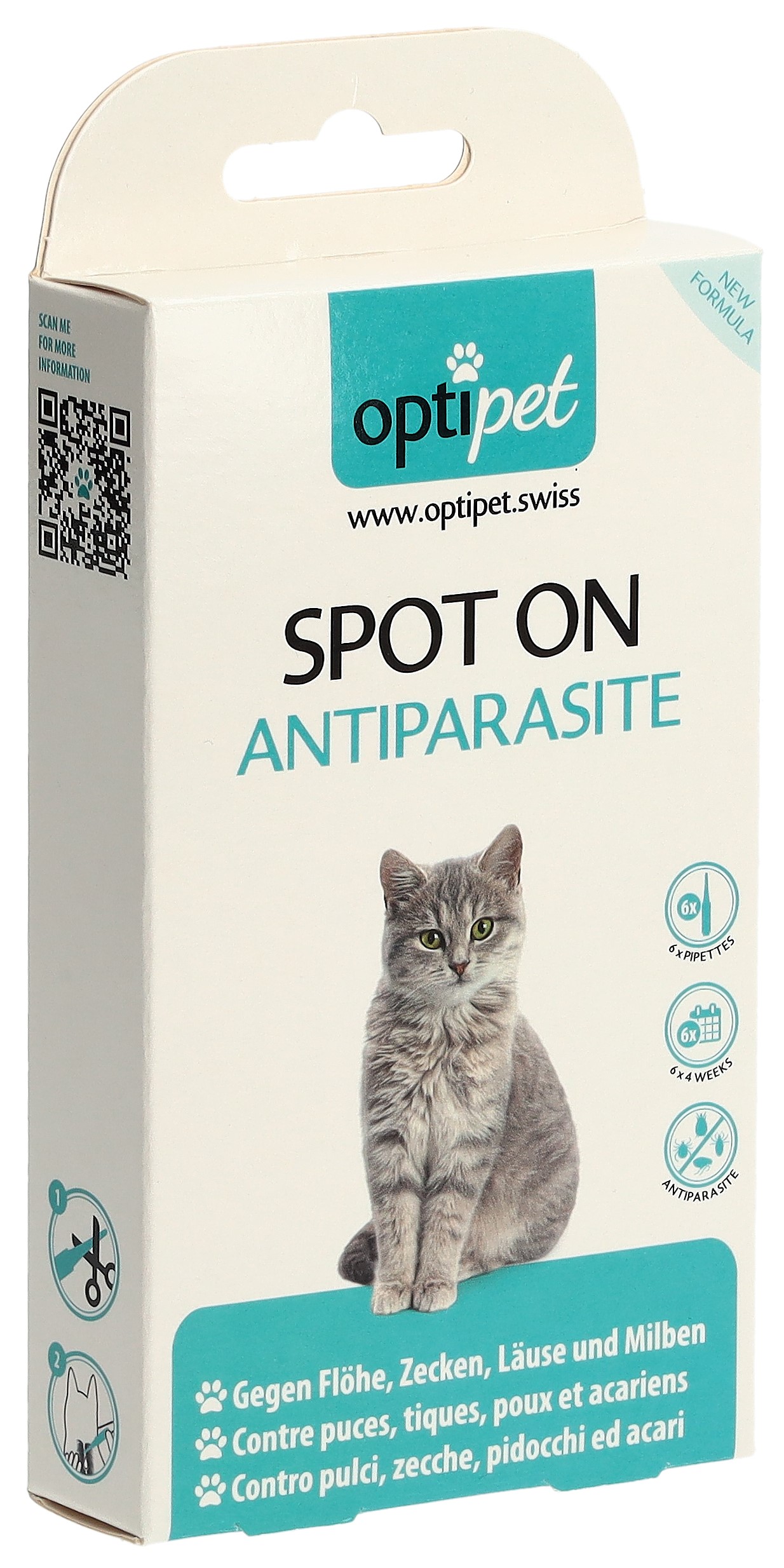 optipet Spot On Antiparasite Katzen