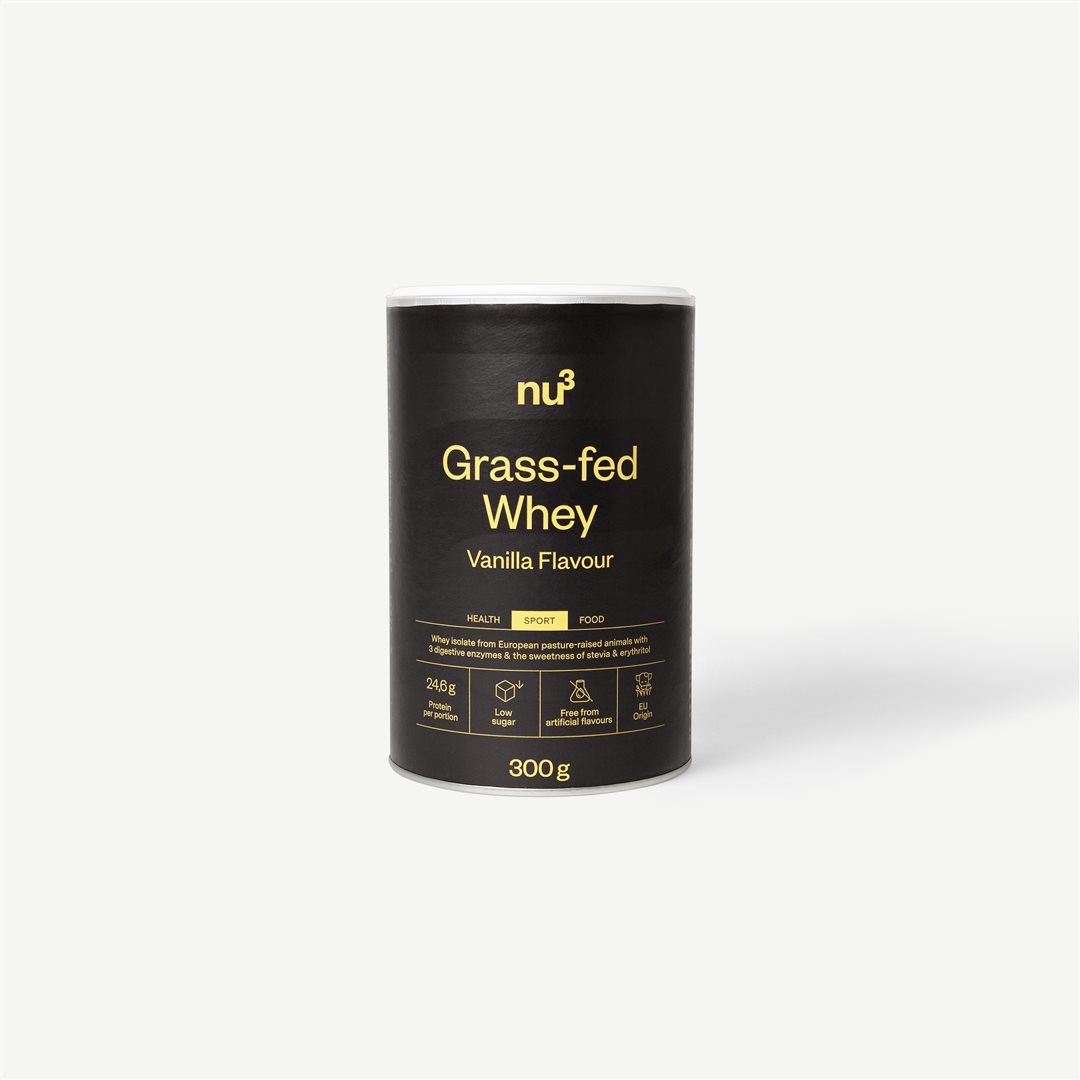 nu3 Grass Fed Whey Powder Vanille