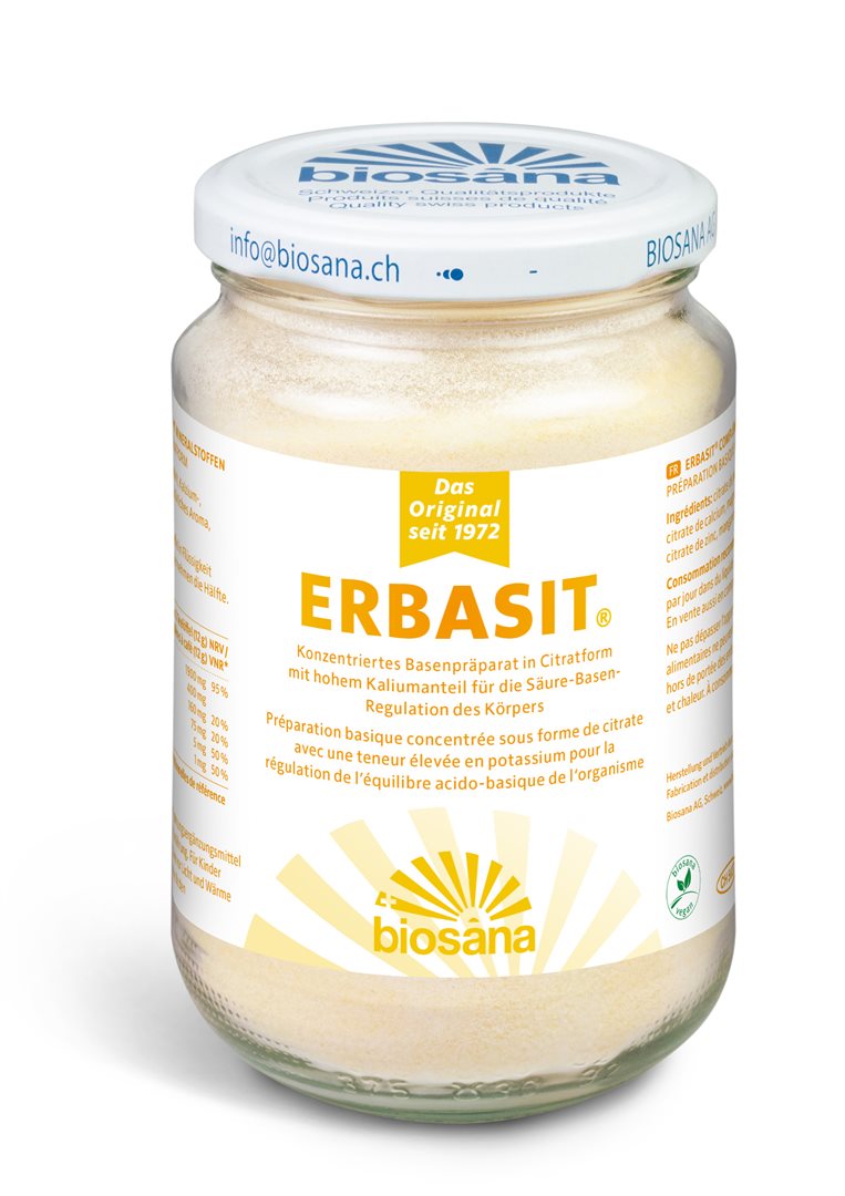 Erbasit konzentriertes Basenpräparat Pulver