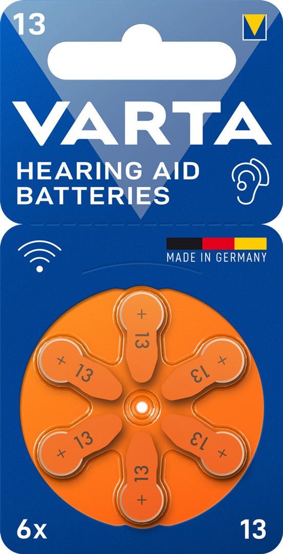 VARTA Hearing Aid Batterie 13