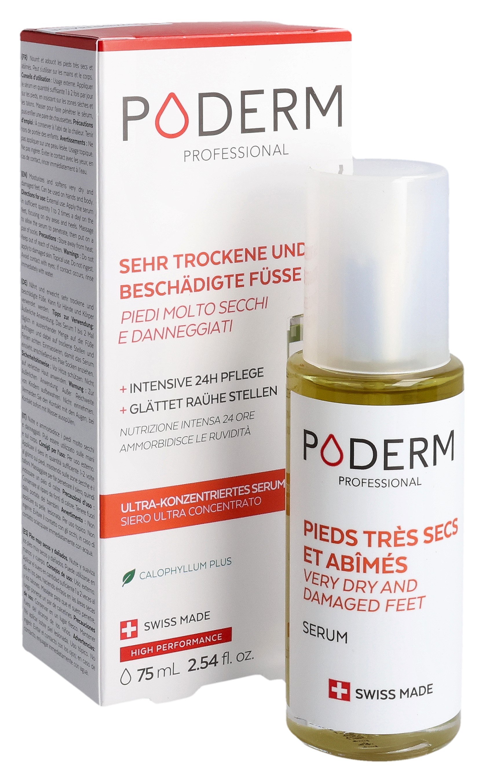 PODERM Serum sehr trockene und beschädigte Füsse