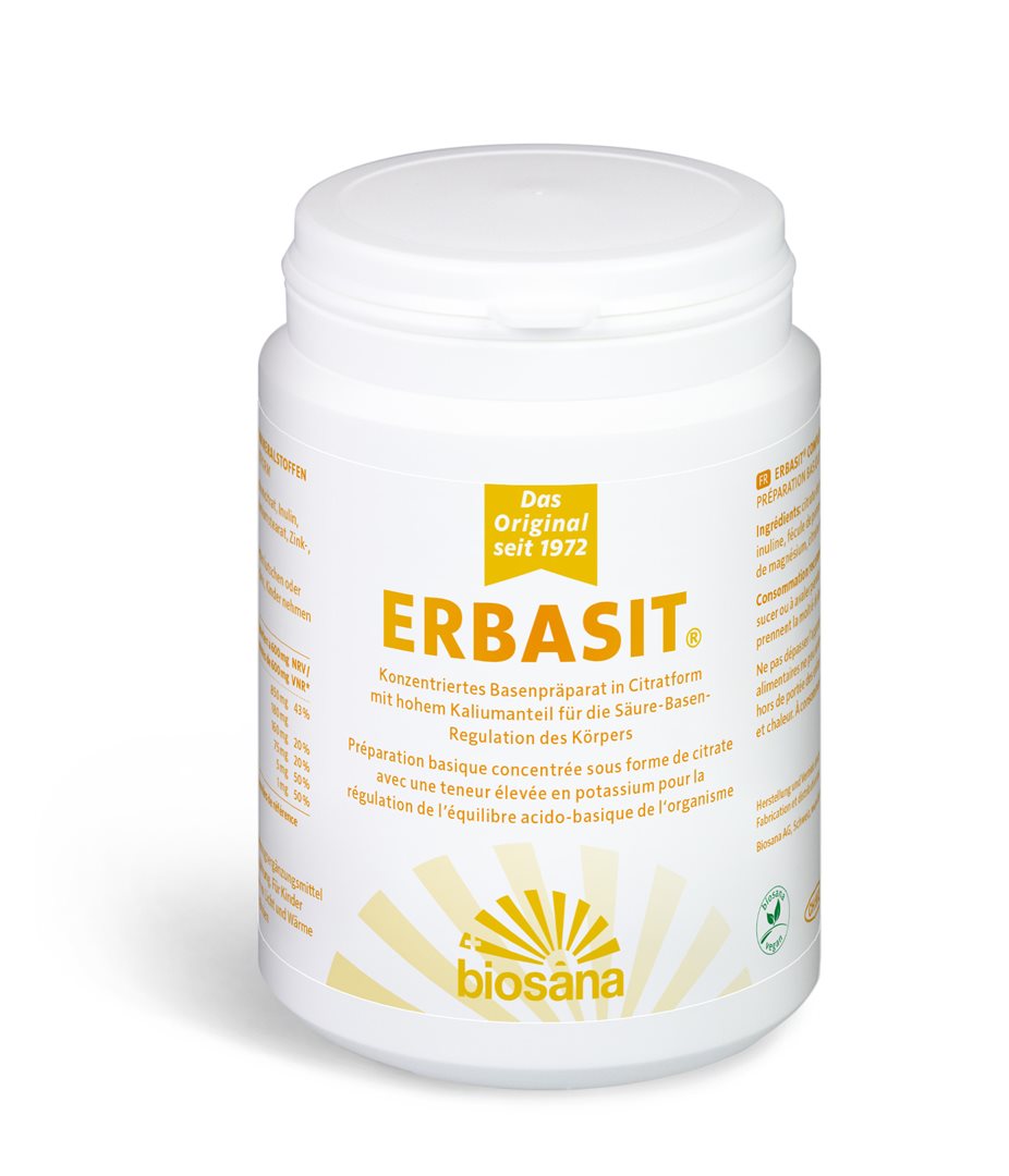 Erbasit konzentriertes Basenpräparat Pulver