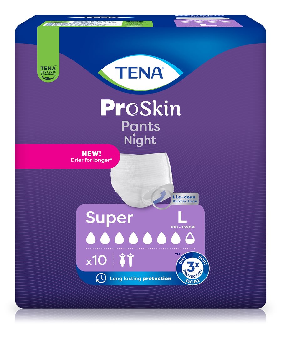TENA Pants Night Super L 100-135cm