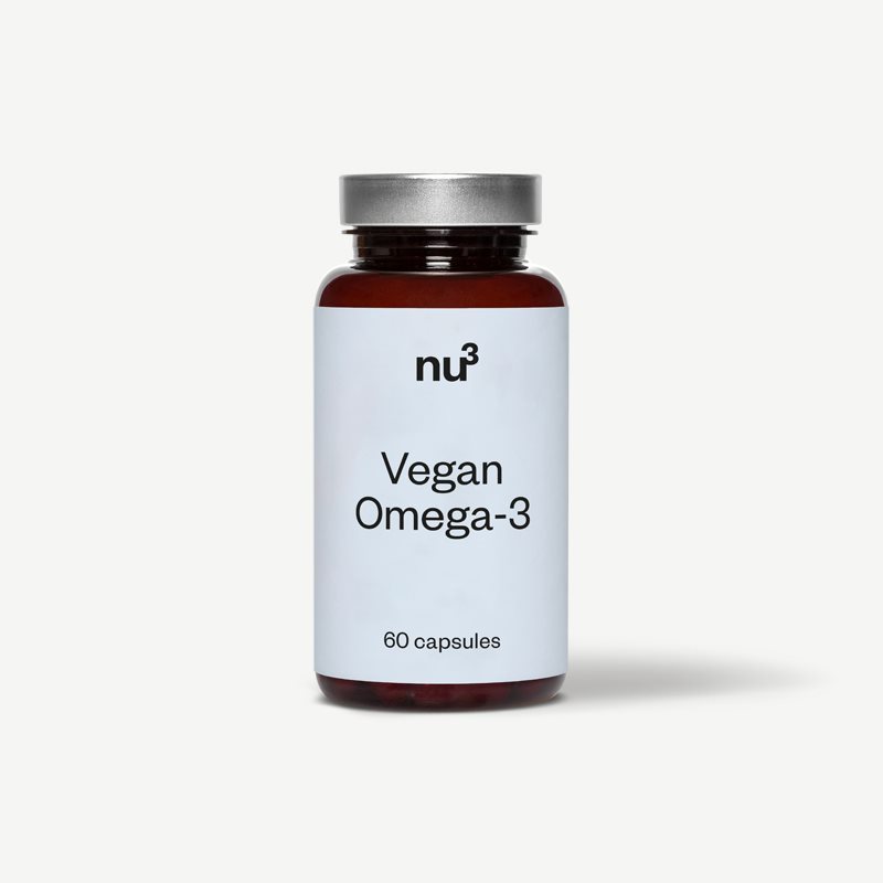 nu3 Omega 3 vegan Kapsel Algenöl Konzentrat