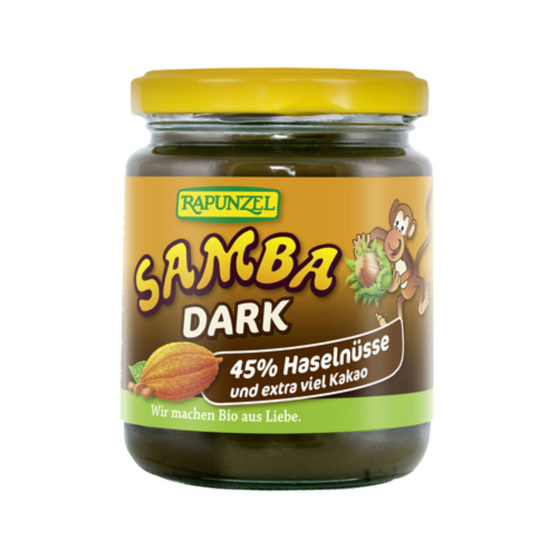 Rapunzel Samba Aufstrich Haselnuss dunkel