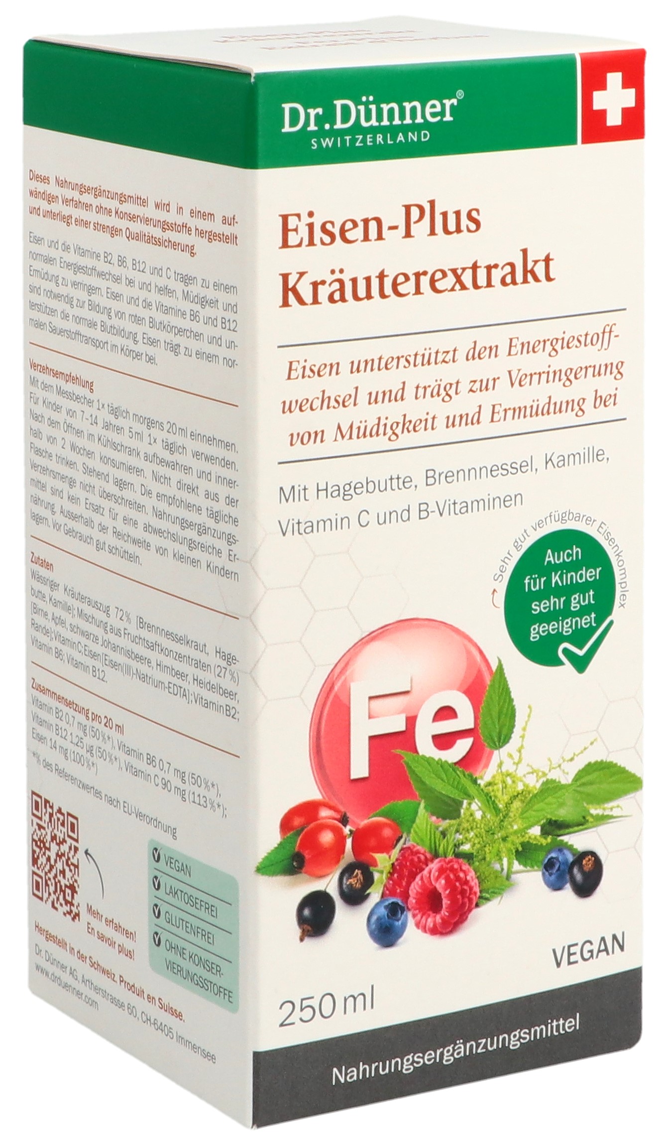 Dünner Eisen-Plus Kräuterextrakt