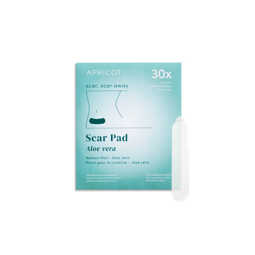 Apricot Narben Pad wiederverwendbar scar scar away 4 Stck | McDrogerie