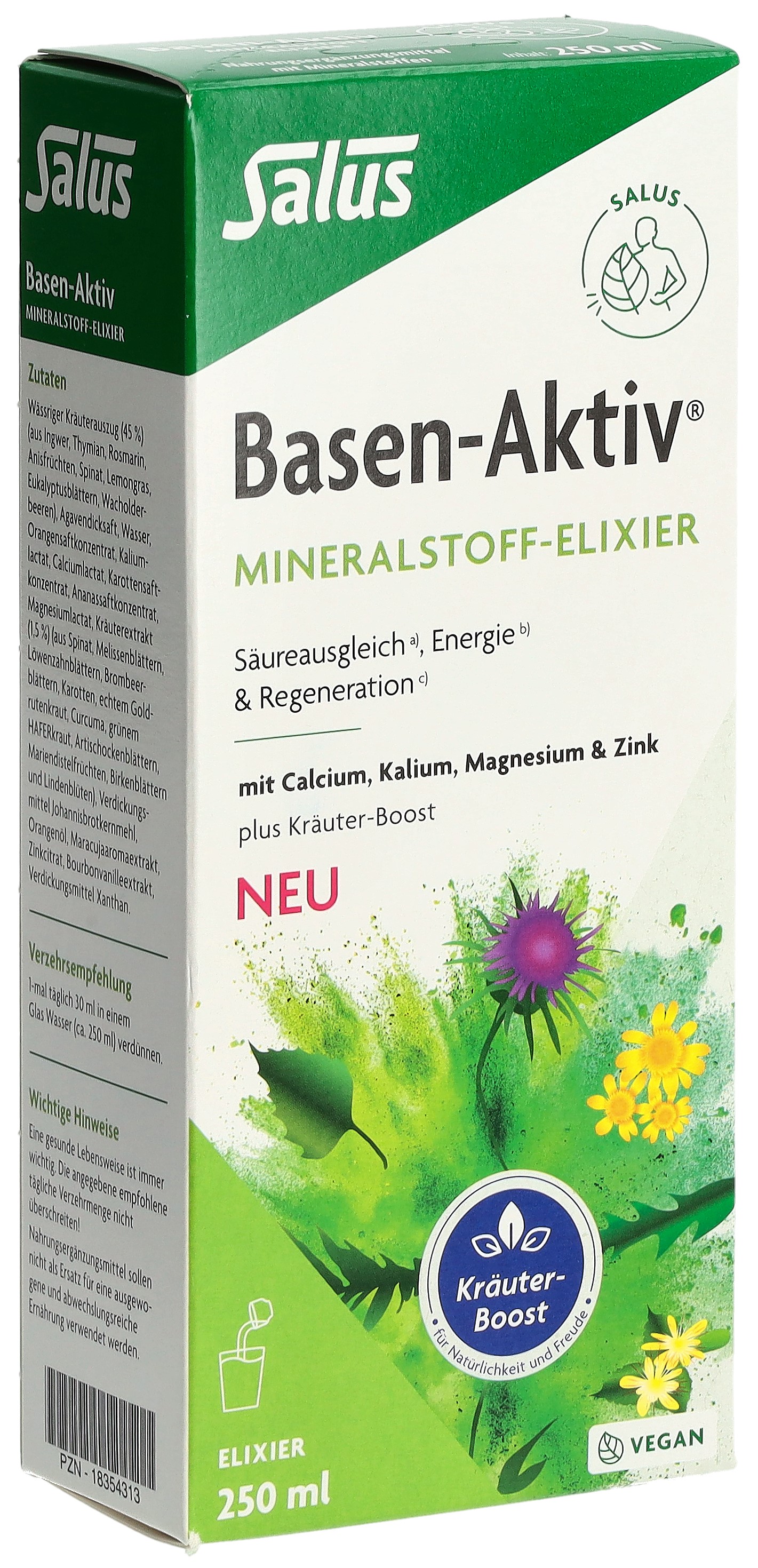 Salus Basen-Aktiv Mineralstoff-Kräuter Elixier