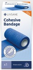 LIVSANE Fixierbinde 10cmx4.5m selbsthaftend
