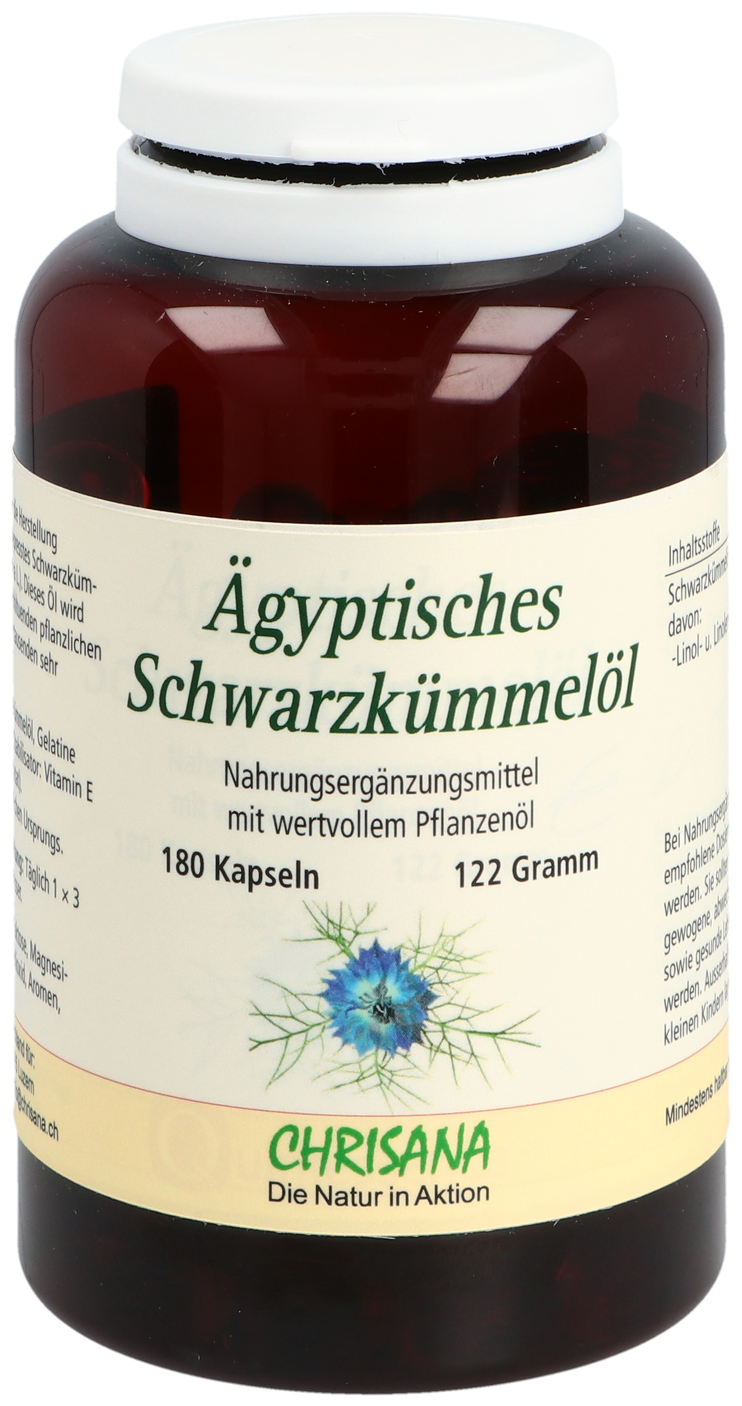 CHRISANA Schwarzkümmelöl Kapsel Ägypten