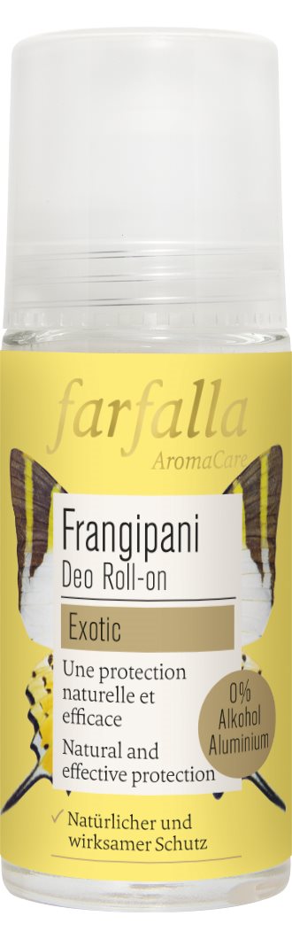 farfalla Blumig-sanfter Deo Roll-on Frangipani