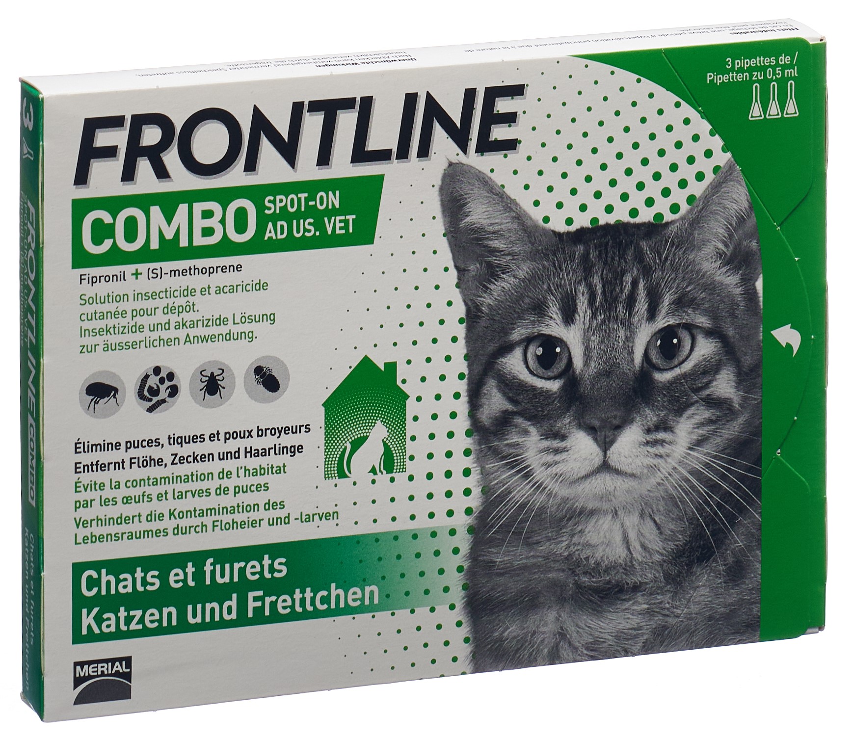 FRONTLINE Combo Spot On Lösung Katzen