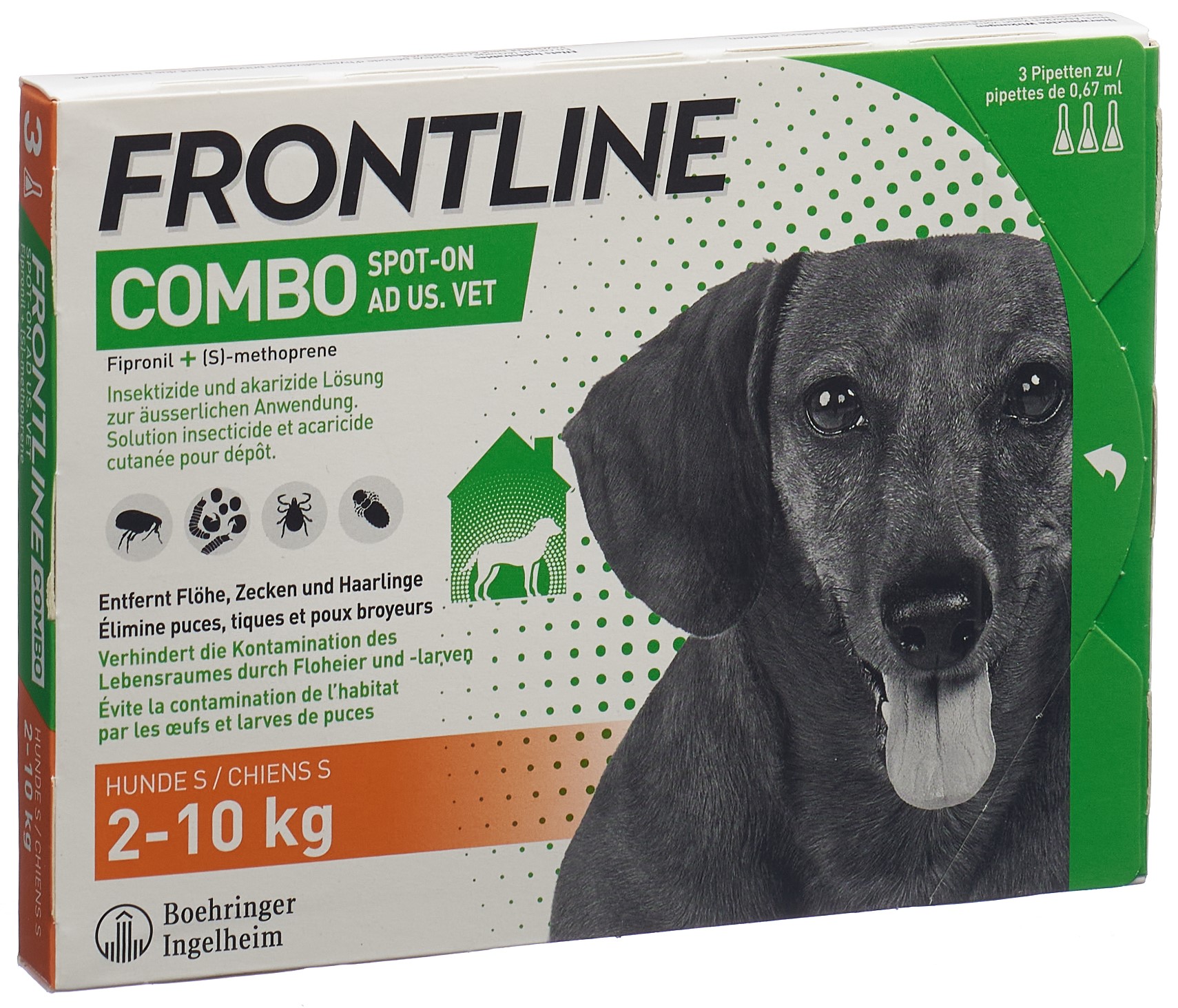 FRONTLINE Combo Spot On Lösung Hund S