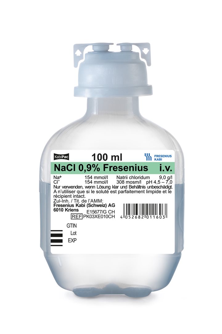 NaCl Fresenius 0.9 % 100ml KabiPac