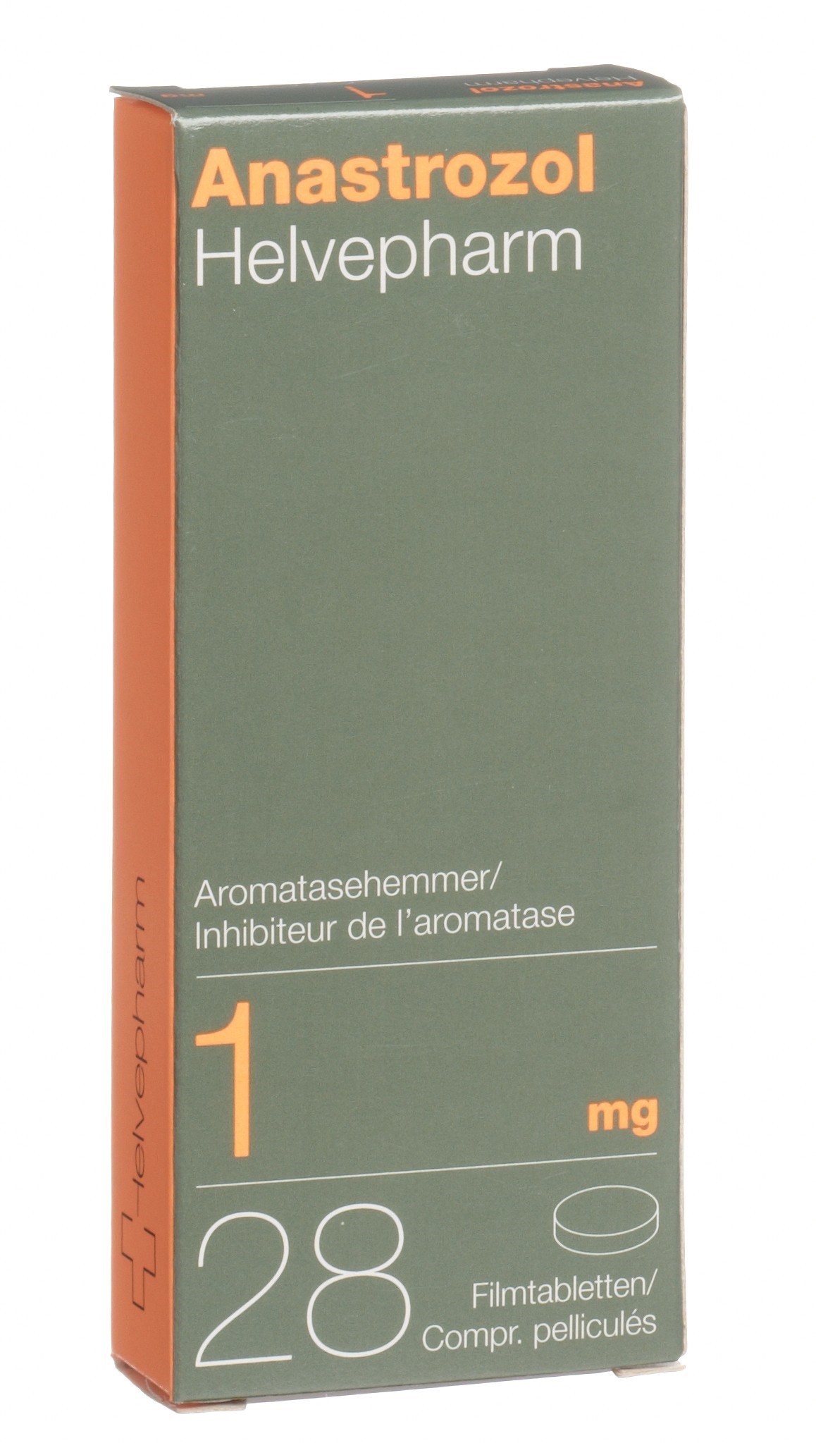 Anastrozol Helvepharm Filmtablette 1 mg