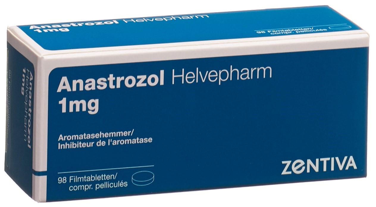 Anastrozol Helvepharm Filmtablette 1 mg