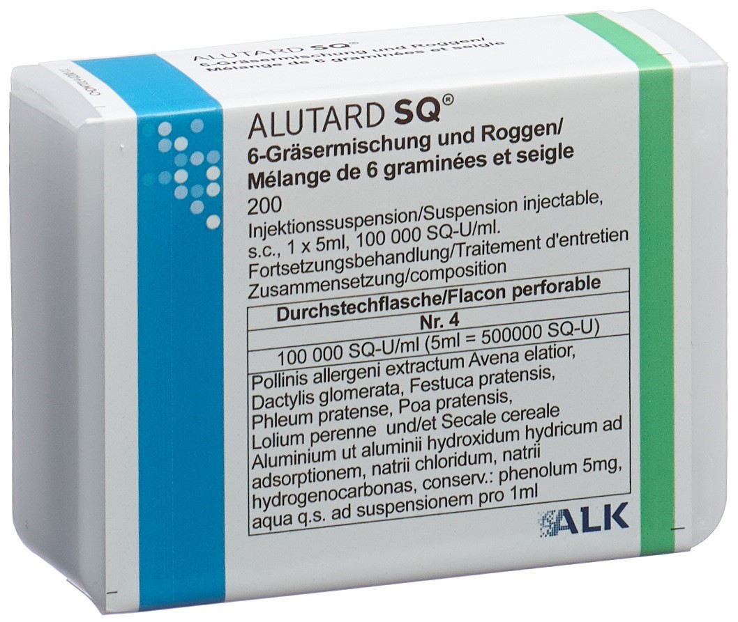 Alutard 6-Gräsermischung + Roggen Fortsetzungsbehandlung