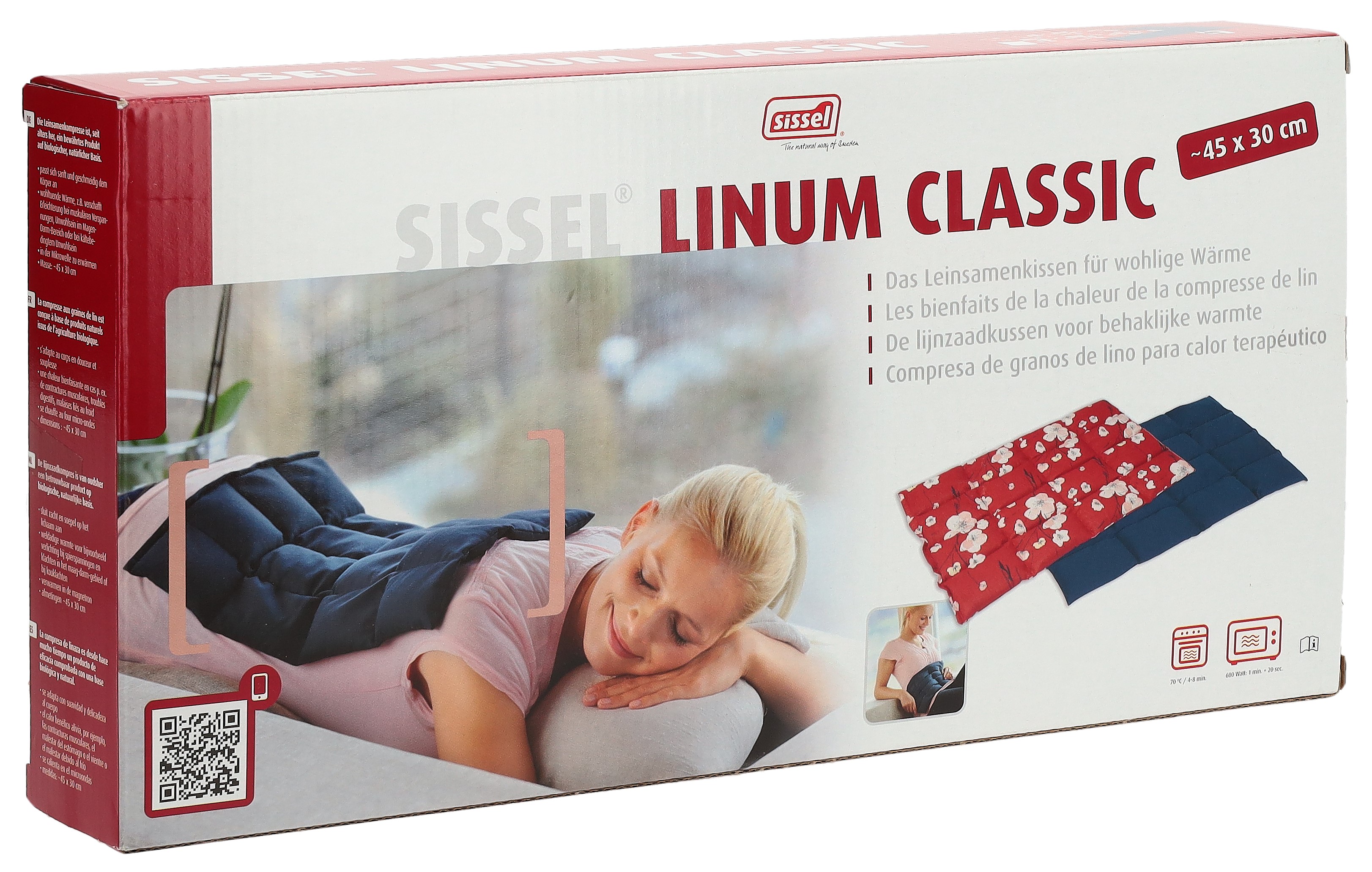SISSEL Linum Classic 45x30cm blau