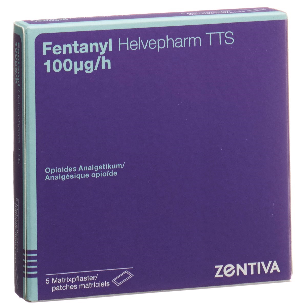Fentanyl Helvepharm TTS Matrixpfl 100 mcg/h