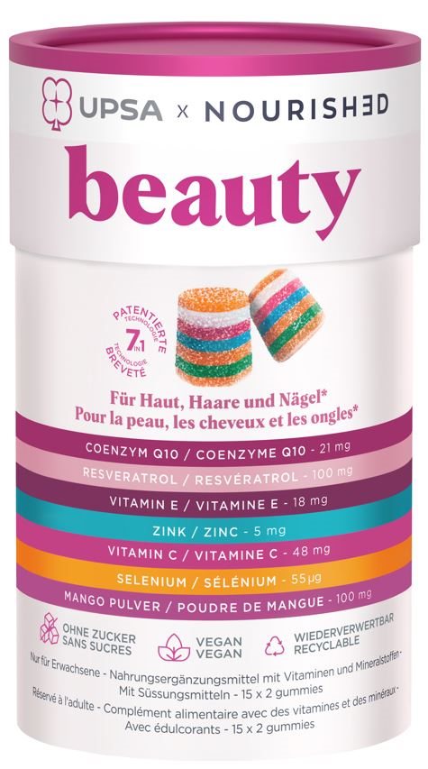 UPSA x NOURISHED Beauty Gummies