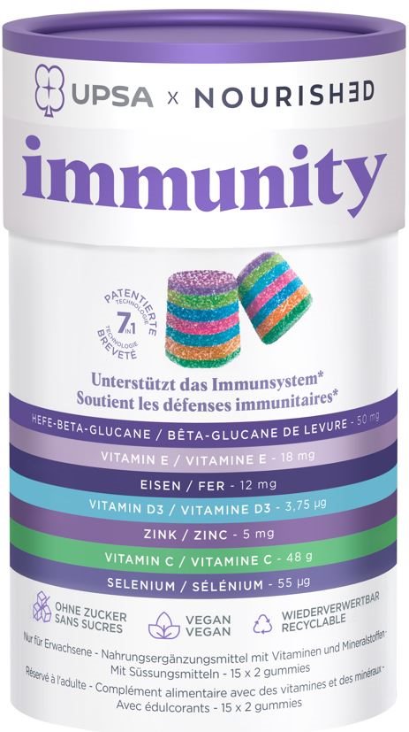 UPSA x NOURISHED Immunity Gummies