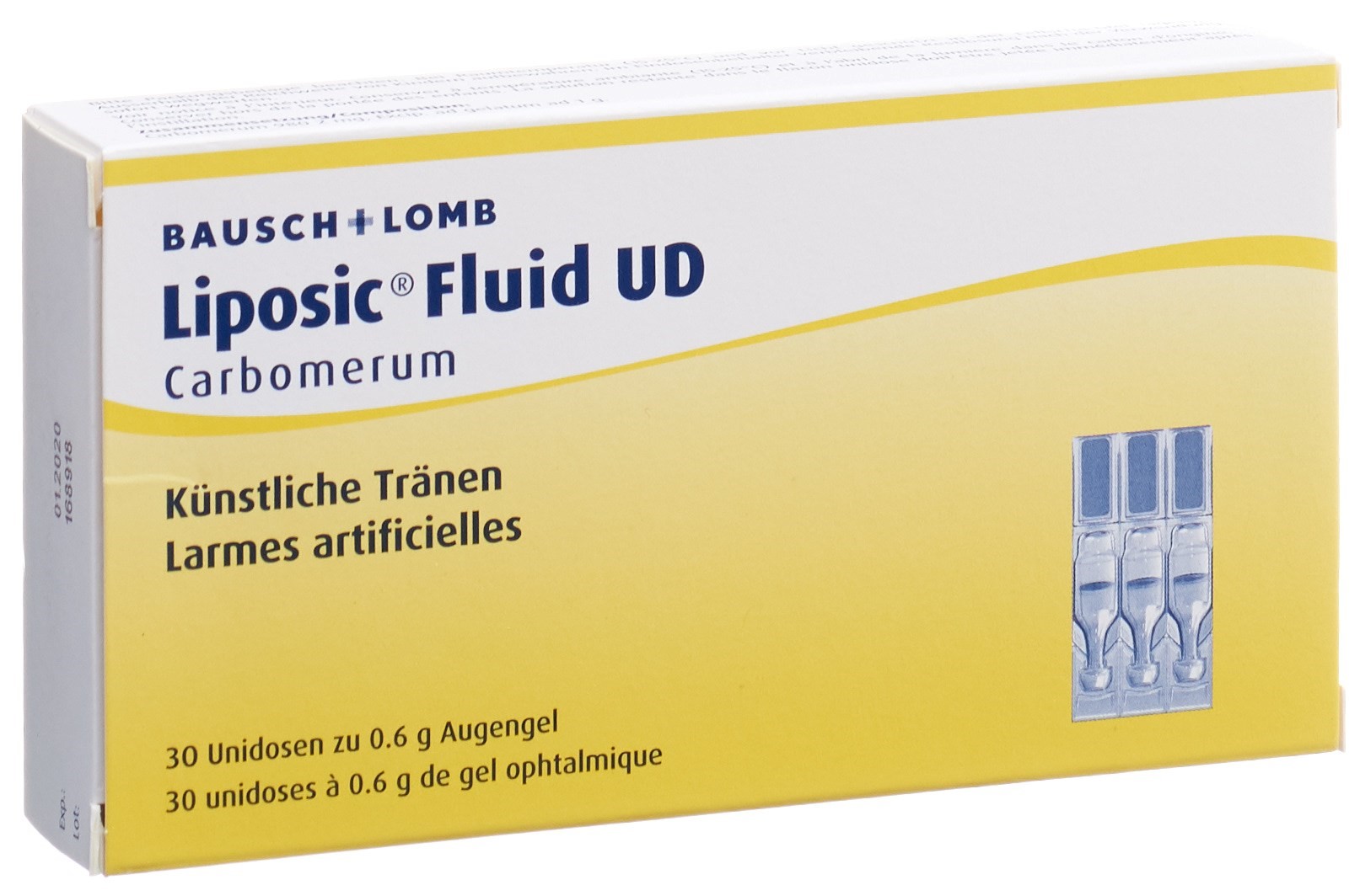 Liposic Fluid UD gel opht 30 g | Acheter chez BENU