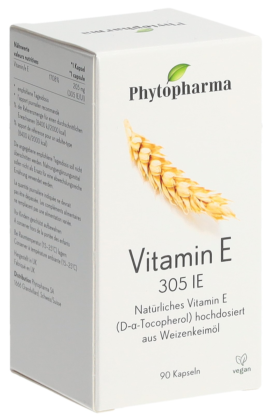 Phytopharma Vitamin E Kapsel 305 IE