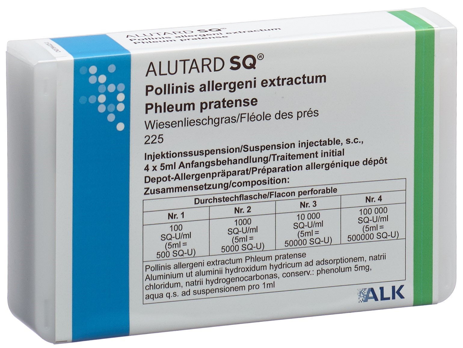 Alutard Phleum pratense Anfangsbehandlung