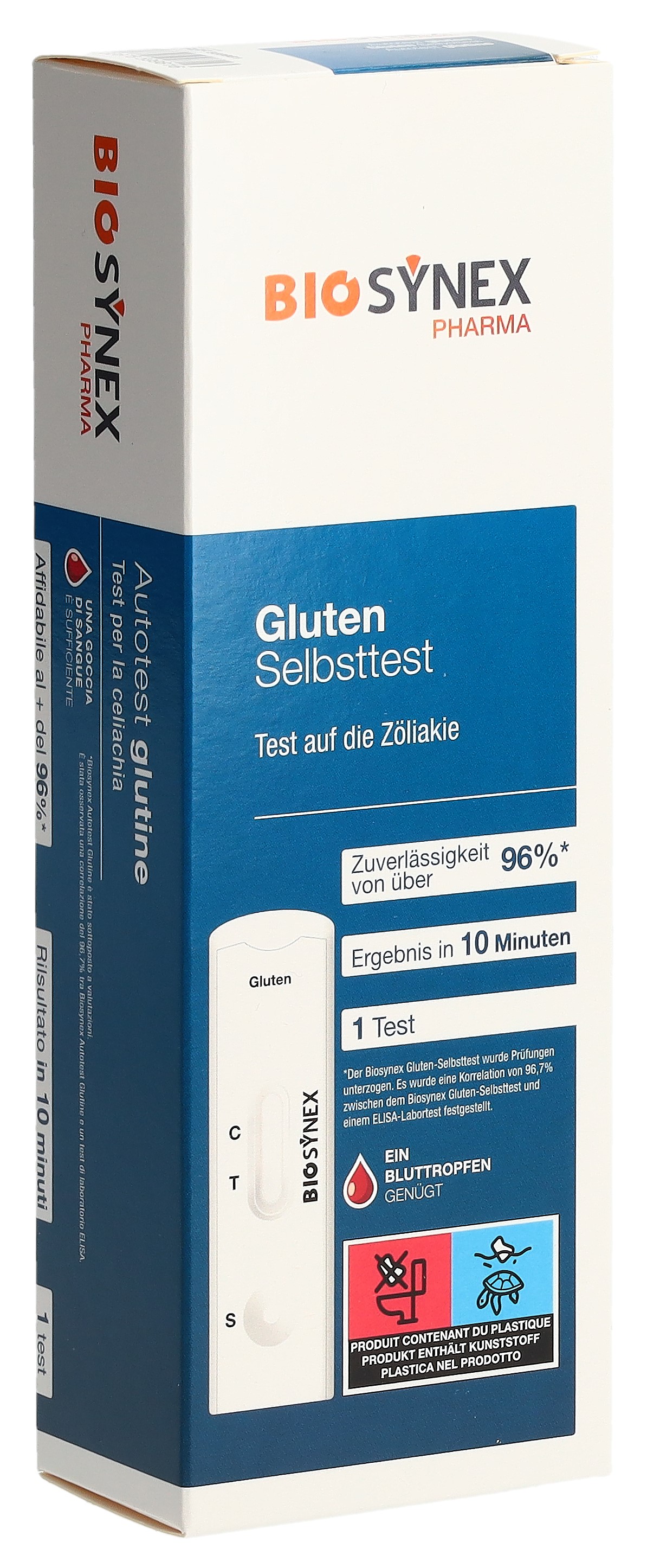 BIOSYNEX Selbsttest auf Glutenunverträglichkeit