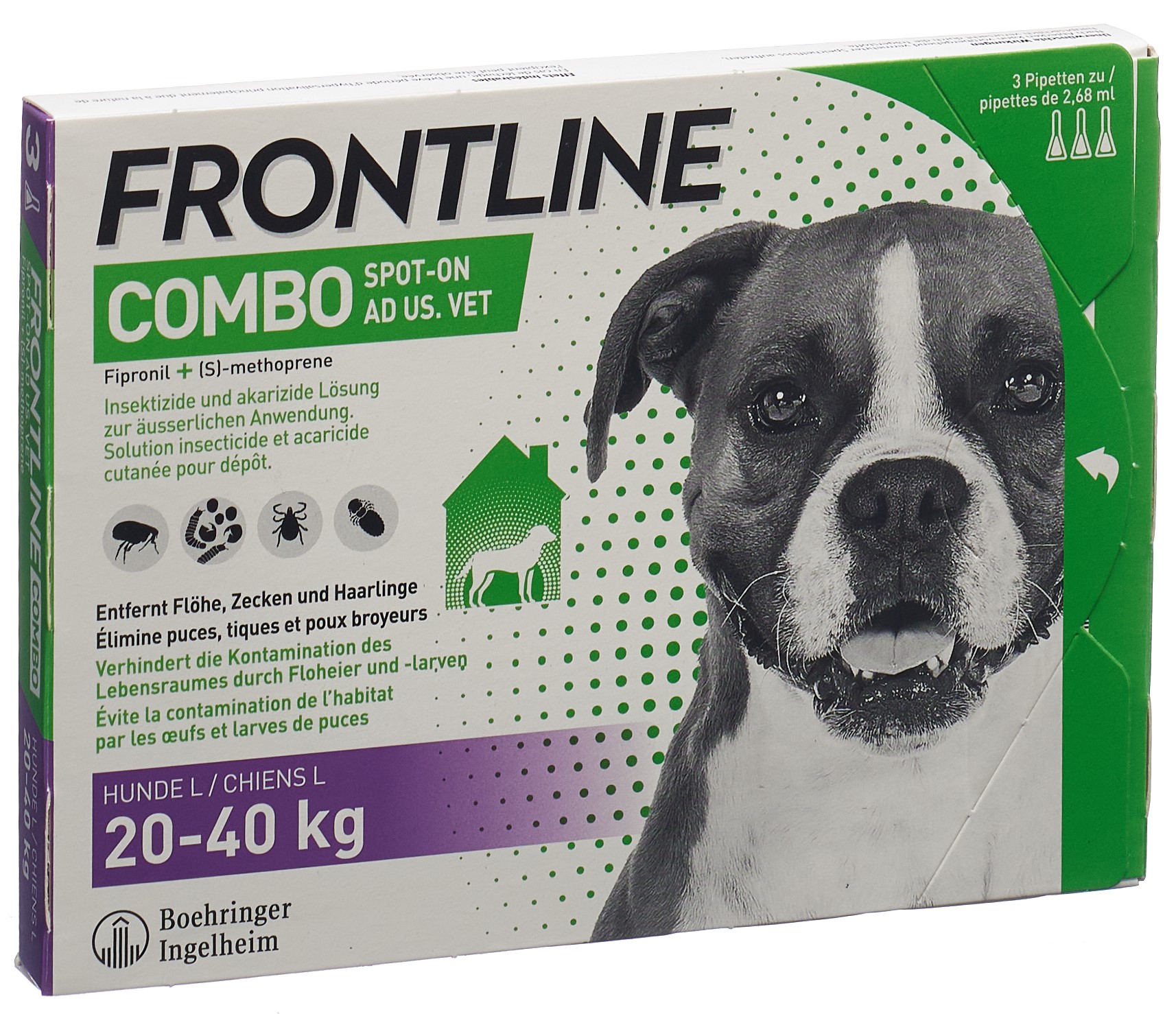 FRONTLINE Combo Spot On Lösung Hund L