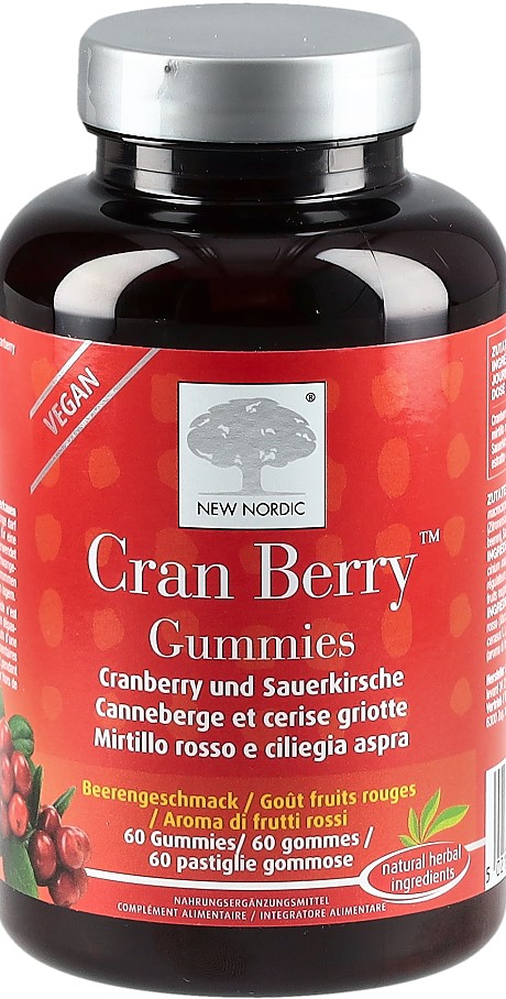 NEW NORDIC Cran Berry Gummies