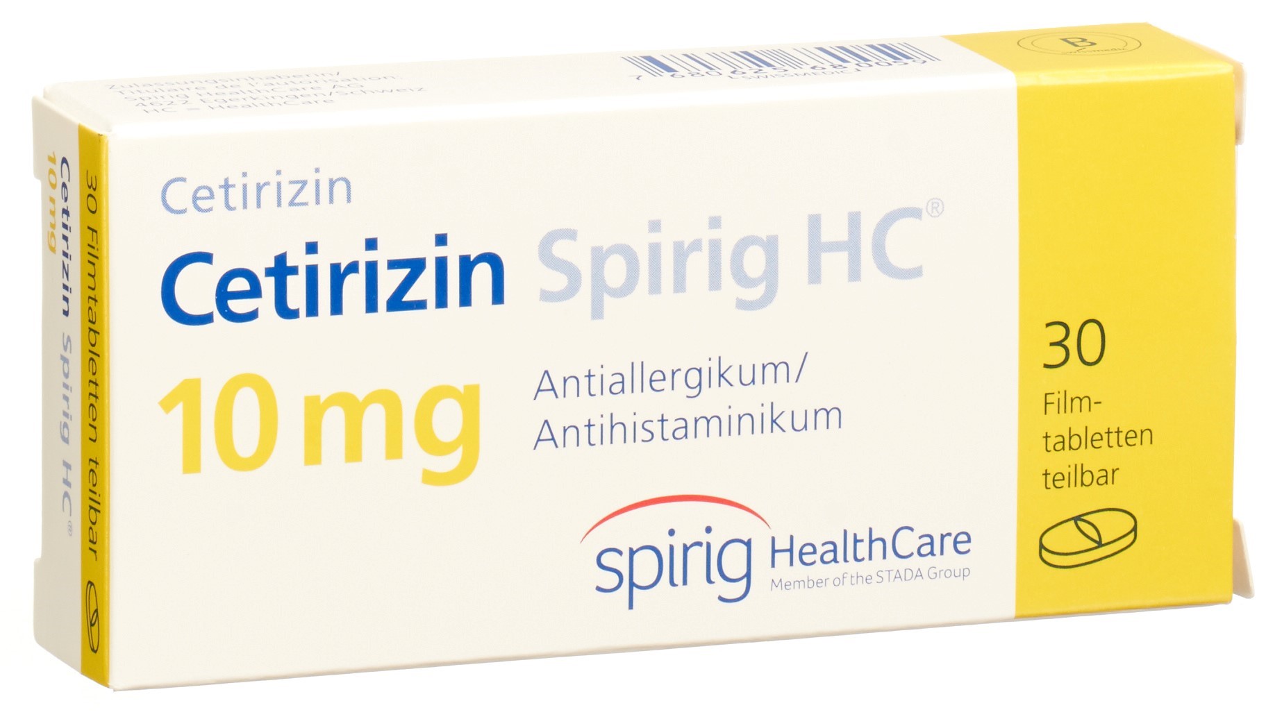 Cetirizin Spirig HC Filmtablette 10 mg