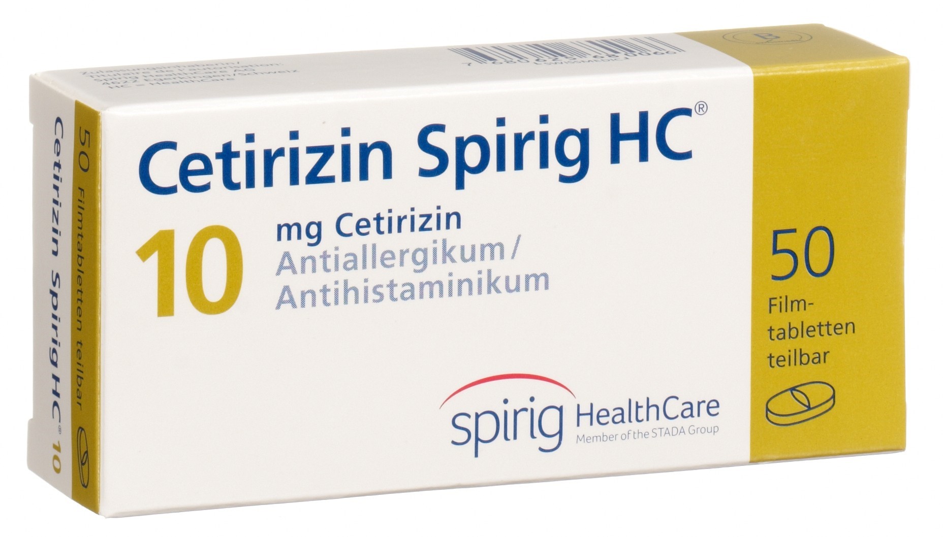 Cetirizin Spirig HC Filmtablette 10 mg