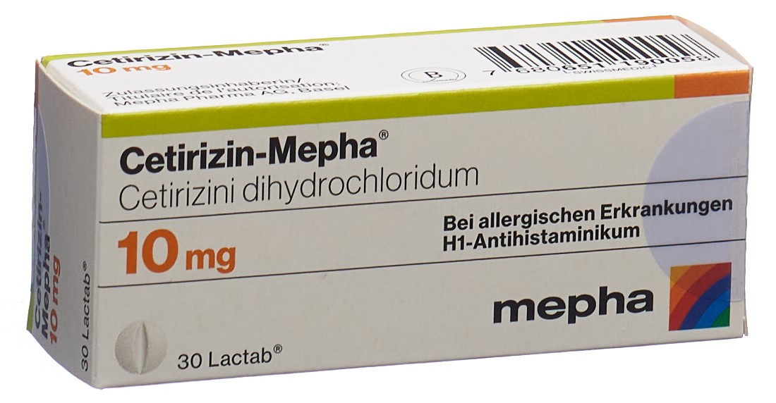 Cetirizin-Mepha Lactab 10 mg