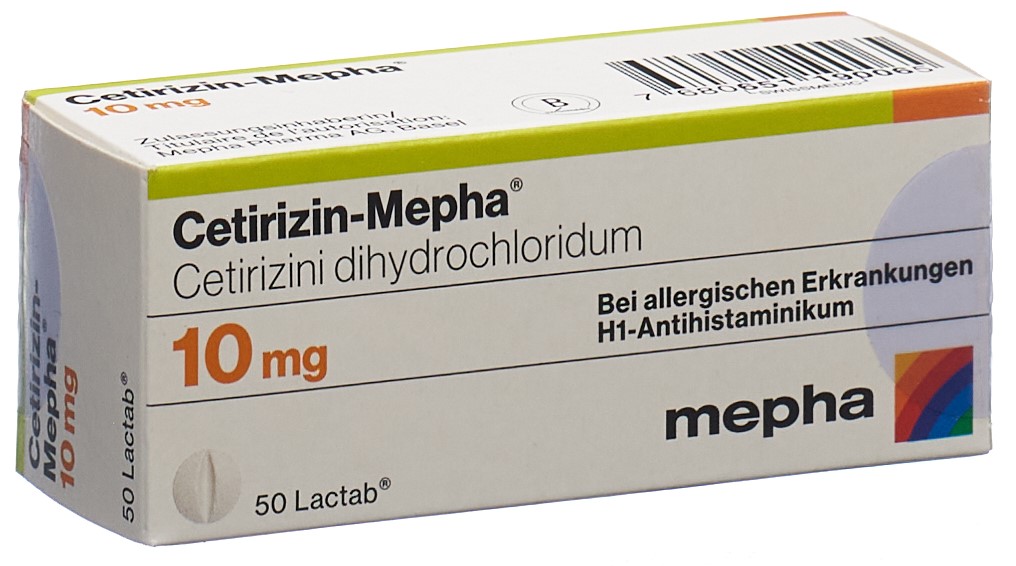 Cetirizin-Mepha Lactab 10 mg