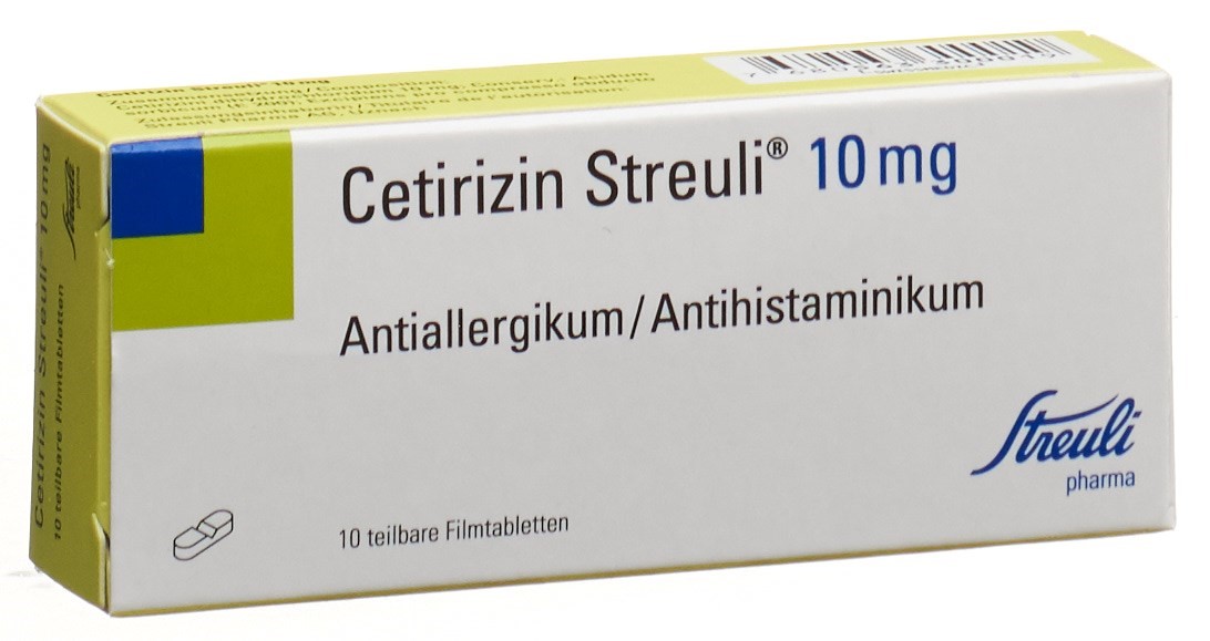 Cetirizin Streuli Filmtablette 10 mg