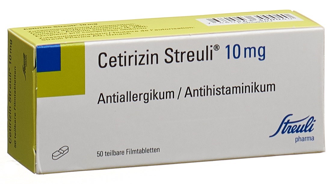 Cetirizin Streuli Filmtablette 10 mg