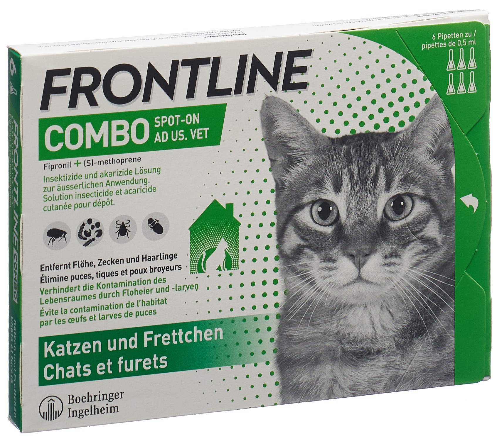 FRONTLINE Combo Spot On Lösung Katzen
