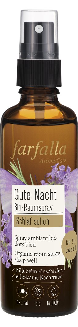 farfalla Bio-Raumspray Lavendel schlaf schön