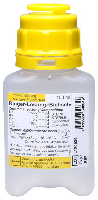 Ringer-Lösung Bichsel Inf Lös 100ml Plastikflasche ohne Besteck