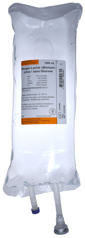 Ringer-Lactat Bichsel 1000ml PP-Beutel